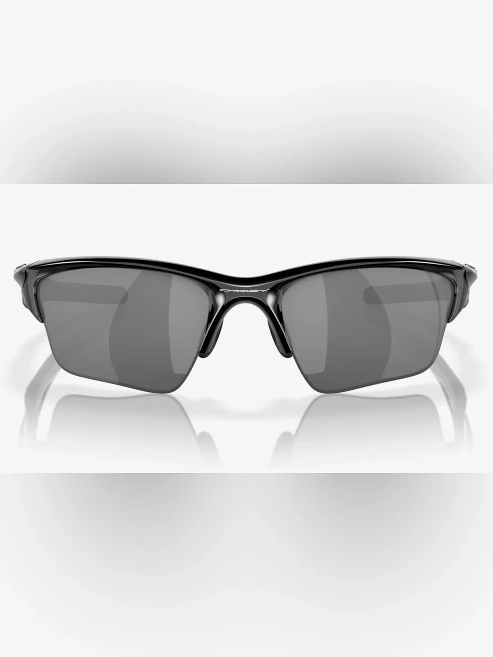 Performance Black Sport Sunglasses with Gray Lenses